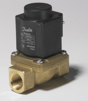 Danfoss Magnetventile EV225B 10BD G 1/2, servogest., stromlos geschl. (NC) - 032U380431