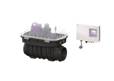 Kessel Modulset Pumpfix F Komfort für Einbau in eine freiliegende Leitung - 24000