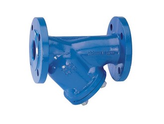 Honeywell Schmutzfänger FY69P m Flanschen GG blau A A DN 100 - FY69P-100A