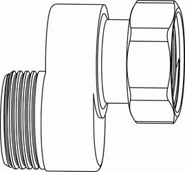 Heimeier S-Anschluss für Dynacon - 9339-00.362