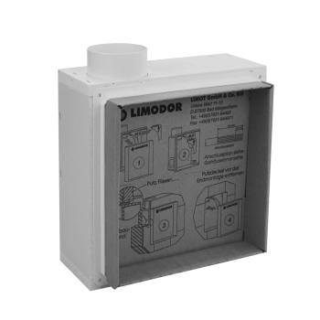 Limodor UP-Einbaukasten compact Ausblasstutzen NW 80 mit Brandschutz - 81000