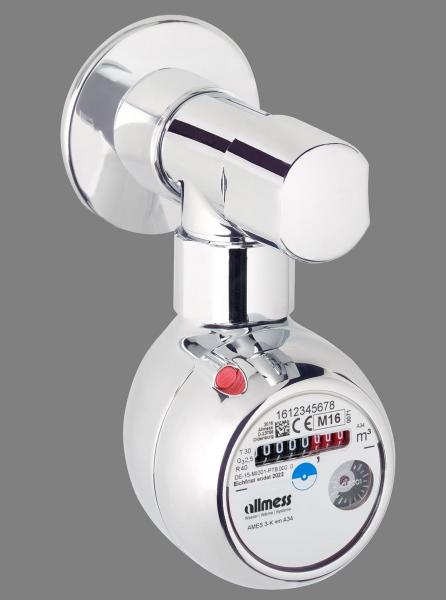 WIDA Haustechnik - Allmess Ventilwasserzähler Controller-CK-MK 