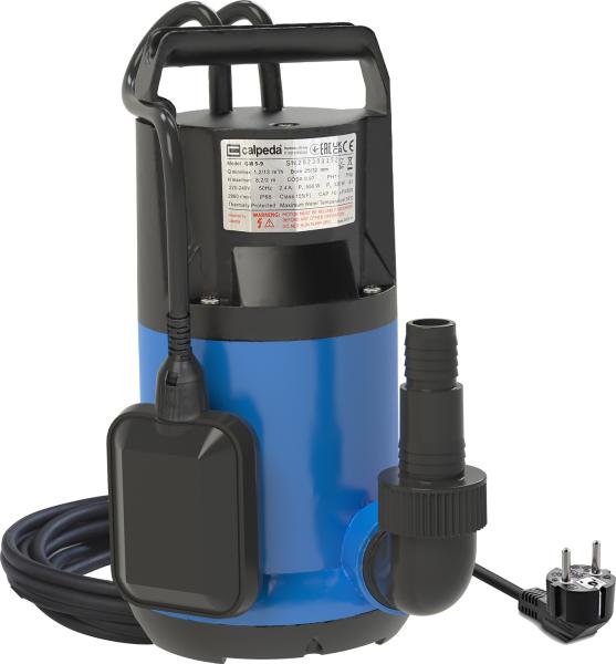 Calpeda Tauchmotorpumpe GM 5-9 aus Kunststoff mit Schwimmerschalter